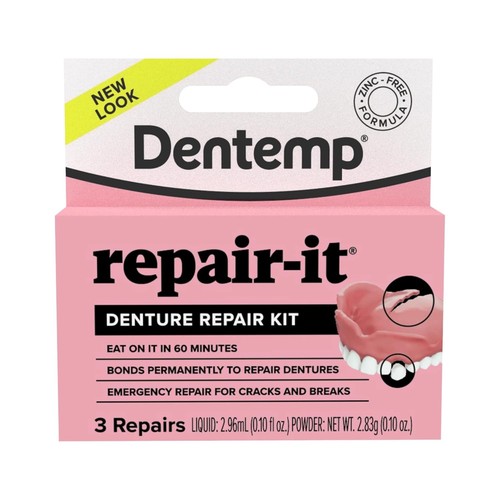 Dentemp repair denture - repair-it,