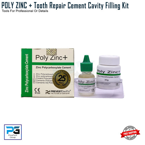 Dental poly zinc cement - dental,