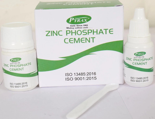 Dental zinc phosphate cement - dental,