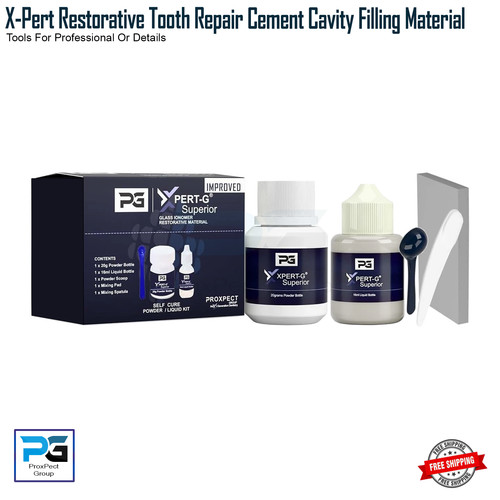 Permanent dental cement tooth - permanent,