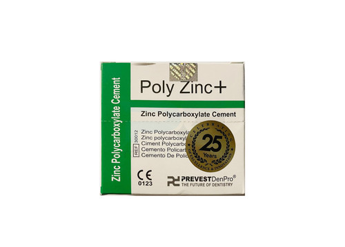 Poly zinc strong - +, tooth