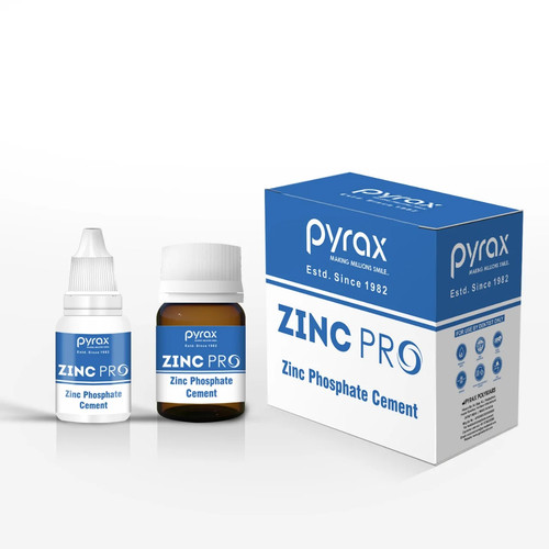 Pyrax zinc phosphate cement - zinc,