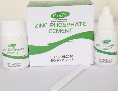 Dental zinc phosphate - zinc,
